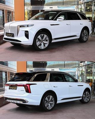 Chiński odpowiednik Rolls-Royce wjeżdża na terytorium BMW z Hongqi E-HS 9 Big Electric SUV